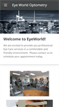 Mobile Screenshot of eyeworldoptometry.com